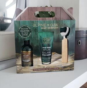 2/$25 Men's Gift Set Alpine & Oak Soap Company Bodycare Essentials Collection